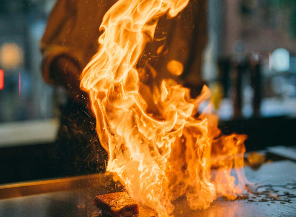 Steak Chop House Flames